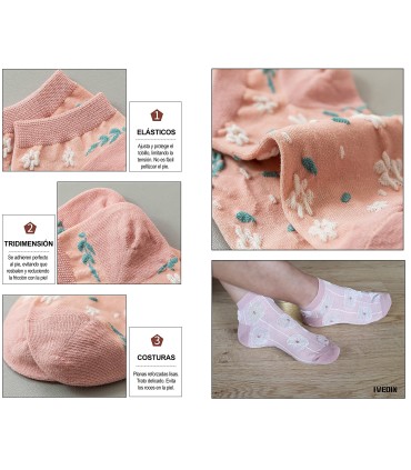 Calcetines Tobilleros de Moda – Packs y pares individuales | IVEDIN