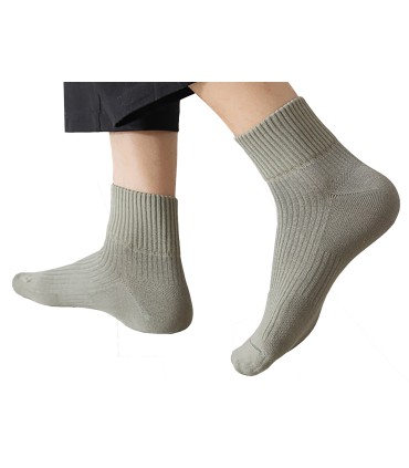 Unisex Low-Cut Socks | Breathable Ribbed Xinjiang Cotton | One Size 35–42 EU