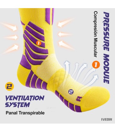Calcetines Compresivos para Deporte – Packs y pares individuales | IVEDIN