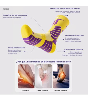 Calcetines Compresivos para Deporte – Packs y pares individuales | IVEDIN