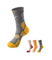 Chaussettes de Sport Professionnelles | Semelle Antidérapante, Mi-Mollet | Running, Marathon, Basket | Taille Unique 37–44 EU