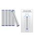 Pack Filtres Coton PP avec Billes pour Douchettes | Filtration Micrométrique | Réduction du Chlore