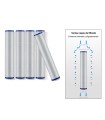 Pacco Filtri Cotone PP con Palline per Doccette | Filtrazione Micrometrica | Riduzione Cloro