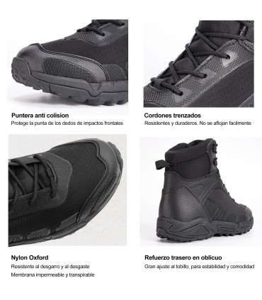 INSIGNIA MEMBRANE - Bota Profissional Policial Ultra Leve | Antiderrapante, Antifurante