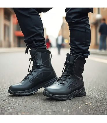 SNAKE MEMBRANE - Profesjonalne wysokie buty z zamkiem | Ultra lekkie | Antypoślizgowe | Bezpieczne dla skanera