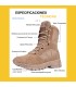 LEOPARD - Bota Militar Profissional com Zíper | Ultra Leve | Antiderrapante
