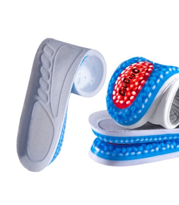 Plantilla Deportiva RZoom Unisex - Látex y PU | Amortiguación Aire y Silicona | Transpirables y Absorbentes