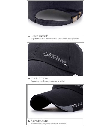 KAPPE - CLASSIC VISIER LANG | Baseballkappe Herren & Damen | Atmungsaktiv, Leicht, Verstellbar