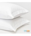 Poszewka na Poduszke 50% Bawełna 50% Polyester Hotel | 115 g/m² - Biała