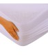 Protège-matelas en Coton Éponge avec PU Imperméable | Qualité Hôtel, Respirant et Silencieux | Ne Retient Pas la Chaleur - Blanc