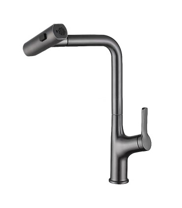 Torneira Chuva LH-555 | Cobre Maciço | Extraível 3 Modos