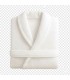 Albornoz Hotel Spa Algodón Rizo 400 g/m² | Cuello Smoking Dos Bolsillos - Blanco