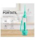 Portable Travel Dental Irrigator LV190 | No Batteries or Electricity | Lightweight & Transparent | Ideal for Braces