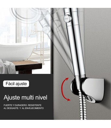 Supporto Universale Soffione Doccia BL-1008-B | Montaggio con Viti