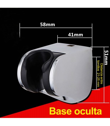 Universal Shower Head Holder BL-1008-B | Screw Mounting