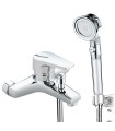 Duschvägg Bad BL-3088-KIT1 | Raffinerad Koppar | Övermatad Duschhuvud | PP-Bomullfilter, 3 Vattenlägen