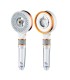 Dual-Face Oxygenation Shower Head Qin CC-FM003 | Pressurized | 3 Water Modes | Improved Cleaning and Degreasing | With Filter