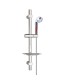 Kit de Ducha Alcachofa Presurizada de Iones BL-1001S-ION | Barra Ajustable con Estante Integrado | Tubo Inoxidable
