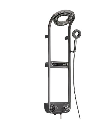 Colonne Douche-Baignoire Thermostatique LH-198 | Corps Robinet Cuivre | Affichage Digital et Horloge