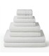 Håndkle 100% Bomull 520/650 g/m² Pakke med 8 Hvit Hotell Premium | Spa