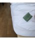Madrasskydd i Bomullsfrotté med PU Vattentät | Hotellkvalitet, Andningsbar och Tyst | Behåller Inte Värme - Vit