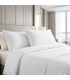 Zip Pillow Protector Cotton-Poly | Professional Hotel Series White