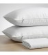 Kissenbezug mit Reißverschluss Perkal Baumwolle-Polyester | Hotel - Weiß