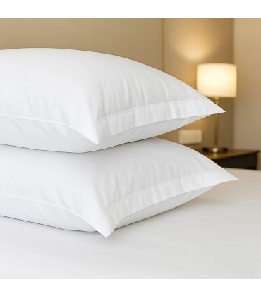 Federa 100% Cotone Percalle Hotel | Bianca