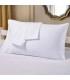 Zipped Pillow Protector Percale Cotton-Polyester | Hotel - White