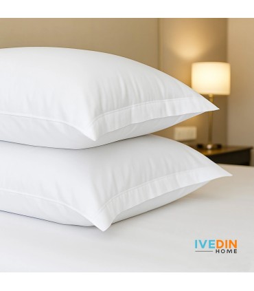 Pack 5 Sets + 3 Duvet Covers 100% Percal Cotton | White