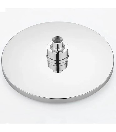 Pack Tête et Douchette Chrome BL-3005-DZ | Tête Renforcée | Injection d’Air | 3 Modes de Jet