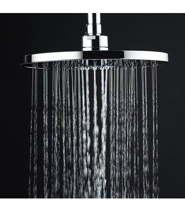 Pack Tête et Douchette Chrome BL-3005-DZ | Tête Renforcée | Injection d’Air | 3 Modes de Jet