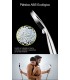 Shower Head and Hand Shower Pack Chrome BL-3005-DZ | Reinforced Head | Air Injection | 3 Spray Modes