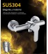 Douchekraan LH-8904 | Enkelhand | RVS SUS 304 | Keramische Kern