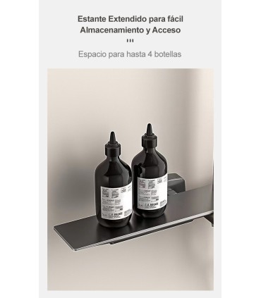 Columna Ducha-Bañera Tomahawk LH-2366+KIT | Termostática | Cuerpo Cobre Latón H59 | Barra Ajustable | Cabezal de Mano