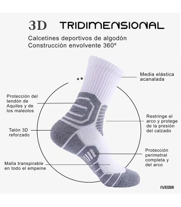Calcetines de baloncesto – Packs y pares individuales | IVEDIN