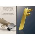 Kolumna Prysznic-Wanna Tomahawk LH-2366+KIT | Termostatyczna | Korpus Miedź-Lato H59 | Regulowana Belka | Prysznic Ręczny