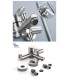 Badewanne-Dusche Wasserhahn LH-9105 | Einhebelarmatur | Edelstahl 304 | Keramik-Kern
