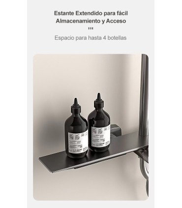 Shower-Bathtub Column TomaHawk LH-2365 Thermostatic | Copper | Temperature Display LED | Hand & Ceiling Shower