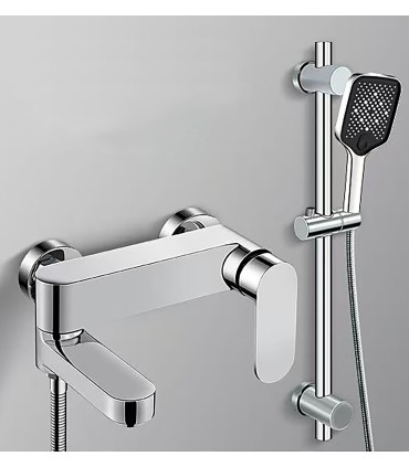 Dusch-Badkolonn LH-999+KIT | Massiv Koppar | Enkelhandeds | Keramisk Kärna