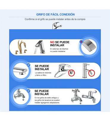 Irrigador Dental Standard con Depósito Colutorio | Sin Baterías ni Electricidad | Presión Grifo | Chorro Ilimitado
