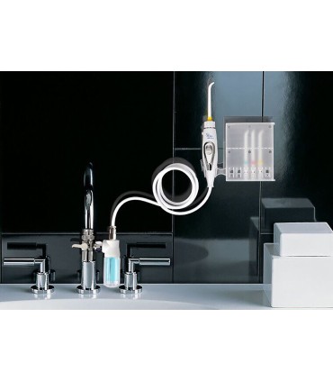 Irrigateur Dentaire Standard avec Réservoir Rinçage | Sans Batterie ni Électricité | Pression Robinet | Jet Illimité