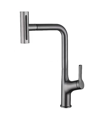 Regn Kjøkkenkran LH-555 | Massivt Kopper | Uttagbar 3 Modus