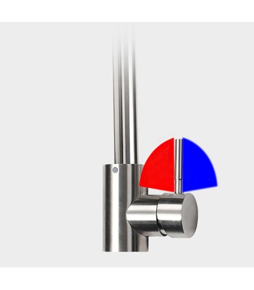 Kitchen and Basin Faucet LH-119 | Monocommand Dual Water System in Stainless Steel 304 | 360º Rotation