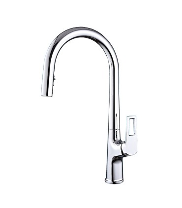 Kitchen Faucet Sailuo LH-2255 | Monocommand Faucet with Pull-Out Spout and 360º Rotation
