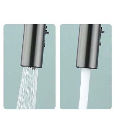 Kitchen Faucet Sailuo LH-2255 | Monocommand Faucet with Pull-Out Spout and 360º Rotation