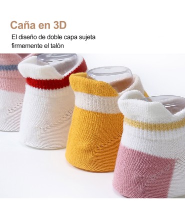 Anti-Slip Ankle Socks for Babies | Fun Colors | 0 Months to 5 Years