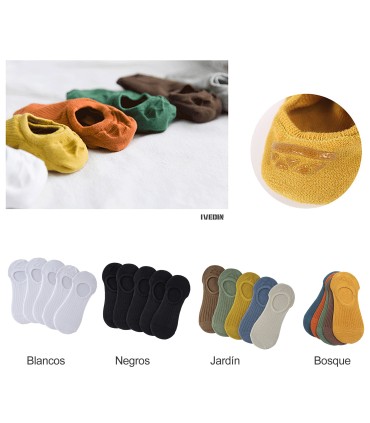 Calcetines Pinkies Invisibles – Packs y pares individuales | IVEDIN